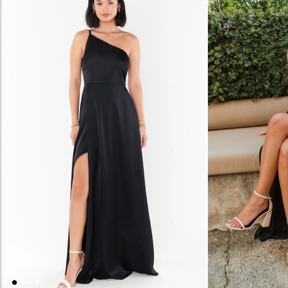 Show Me Your MuMu Sharron One Shoulder Dress